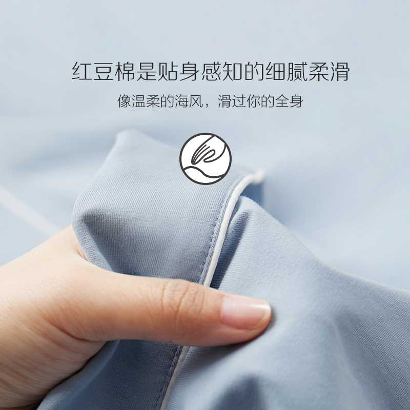 红豆睡衣棉质男士女士短袖短裤春夏季大码宽松薄款情侣家居服套装