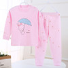 Children's Autumn Clothes and Autumn Pants Sets Men's and Women's Pure Cotton Underwear