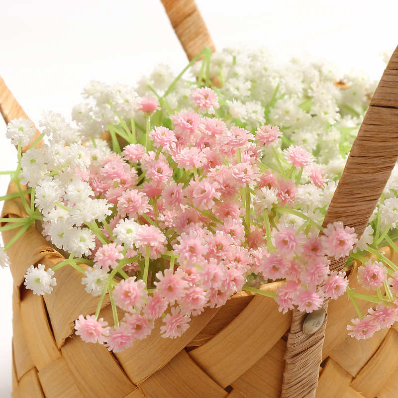 仿真满天星花束 diy手工婚庆喜糖盒装饰花墙布景发饰服饰配件材料,淘宝优惠券,粉丝福利购,淘宝优惠卷