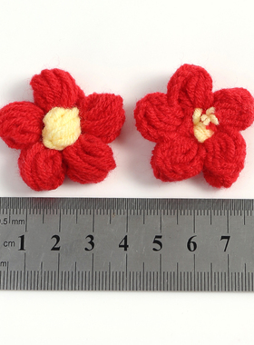 头饰胸花服饰diy手工毛绒毛线