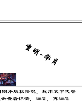 者荣耀游戏芈月合集减压DIY数字油彩画王轻松简单填色挂画女礼物