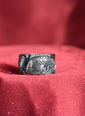 钛钢七夕信物耐磨情侣戒指