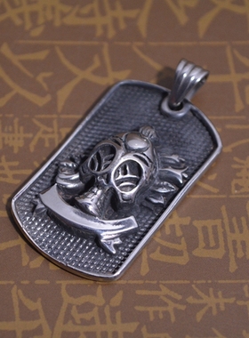 钛钢饰品美国军牌风礼物吊坠