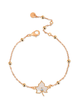 明星同款玫瑰常青藤系列手链女