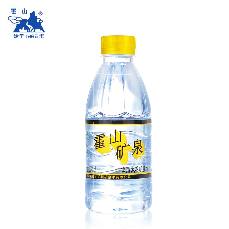 龙川霍山矿泉水弱碱性天然矿物质水饮用水小瓶330ml*24瓶整箱特价-图3