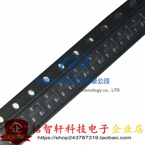 全新 肖特基二极管 BAT54S 贴片 SOT23 丝印 WV4 0.2A 30V 20只 - 图2