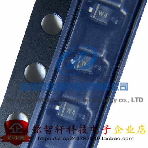 全新 贴片稳压二极管 BZT52C3V6S 3.6V 丝印 W4 SOD323 0805 50只 - 图0