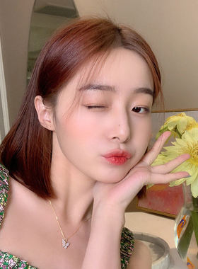 仙女饰品蝴蝶ins百搭吊坠脖颈链