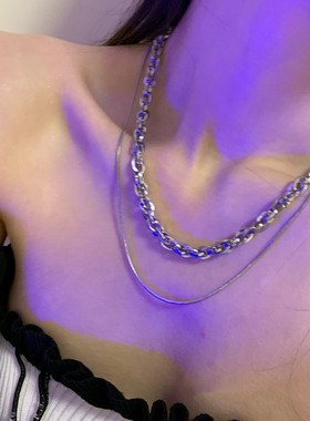 项链ins轻奢小众设计感锁骨链