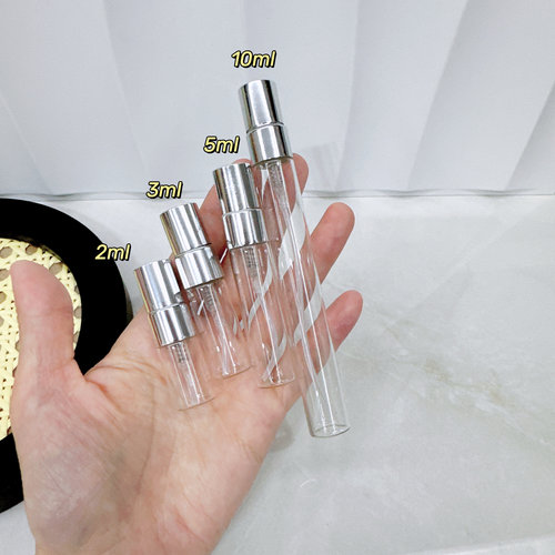香水分装瓶2ml3ml5ml10ml玻璃瓶小样极细喷雾瓶按压旅行便携精致 - 图2