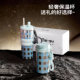Carrot Titanium Cup Coffee Cup Pure Titanium Insulated Cup Portable Car Cooling Straw Water Cup New Year Gift for Men