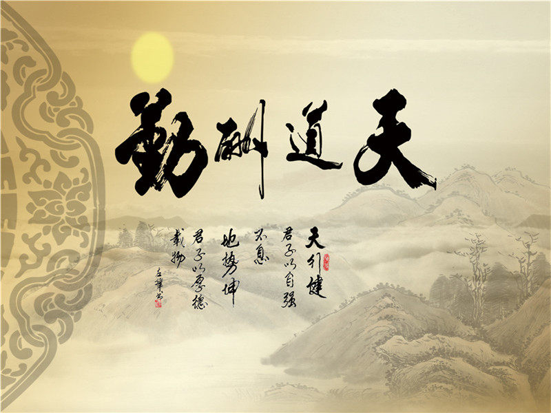 YY快手直播主播背景布3D立体古典中国风复古壁纸玄关喜庆影楼古装