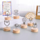 Xiaomu's cute metal vertical ornament note holder