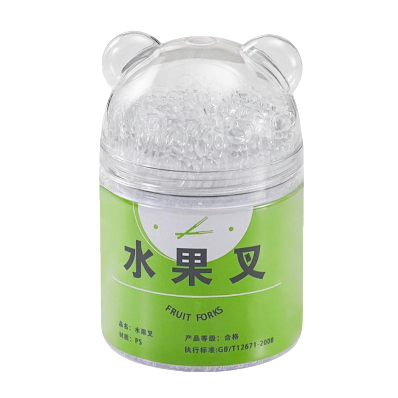 一次性水果叉子家用瓶装水果签透明塑料水果蛋糕甜品小叉淘小宝6,淘宝优惠券,粉丝福利购,淘宝优惠卷