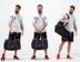 Cơ bắp nam Thể thao ngoài trời Tập thể dục Thể hình Công suất lớn Vai đeo chéo Ba lô Unisex Travel Tote - Túi vai đơn túi vải Túi vai đơn
