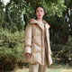One city painting, new style commuting, fashionable, versatile, simple, small A-shaped design, short down jacket for women