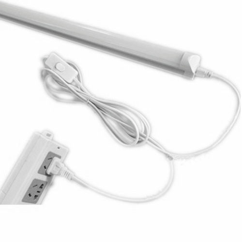 T8LED一体化灯管带开关插头线日光管T8支架宿舍阅读双排加亮40w - 图3