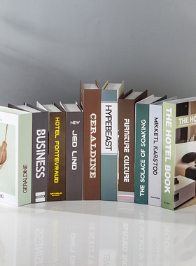 装饰品客厅拍照道具模型仿真书