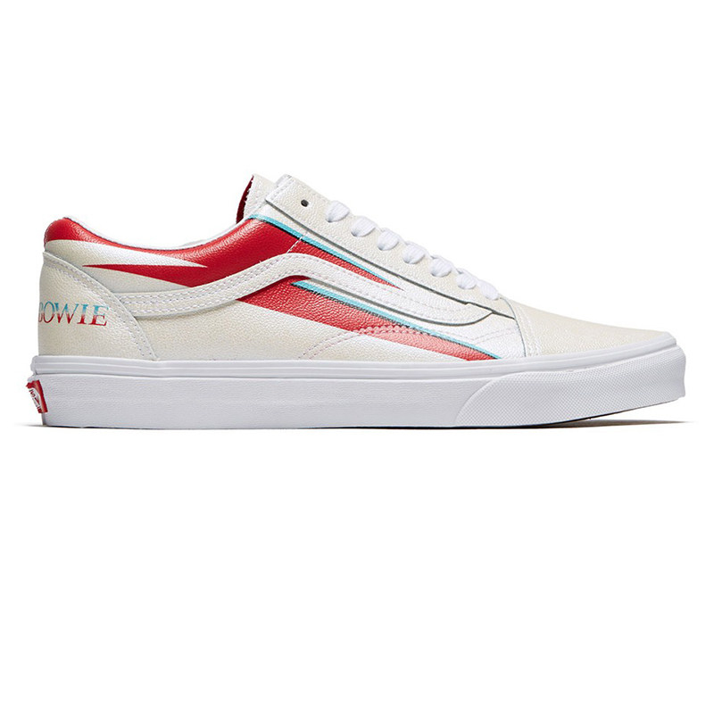 vans david bowie大卫鲍伊帆布鞋 就要吃兰州拉面板鞋/休闲鞋