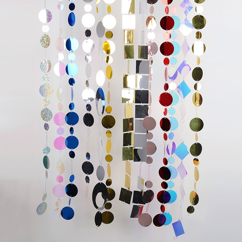 Свадебный цвет с блестками Круглые блестки зеркальные бусинки для блеска шары свадебные фестиваль атмосфера потолок декоративные принадлежности