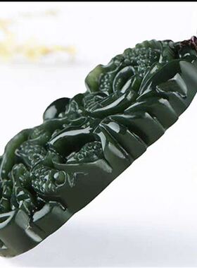 十二生肖龙牌玉佩挂件吊坠