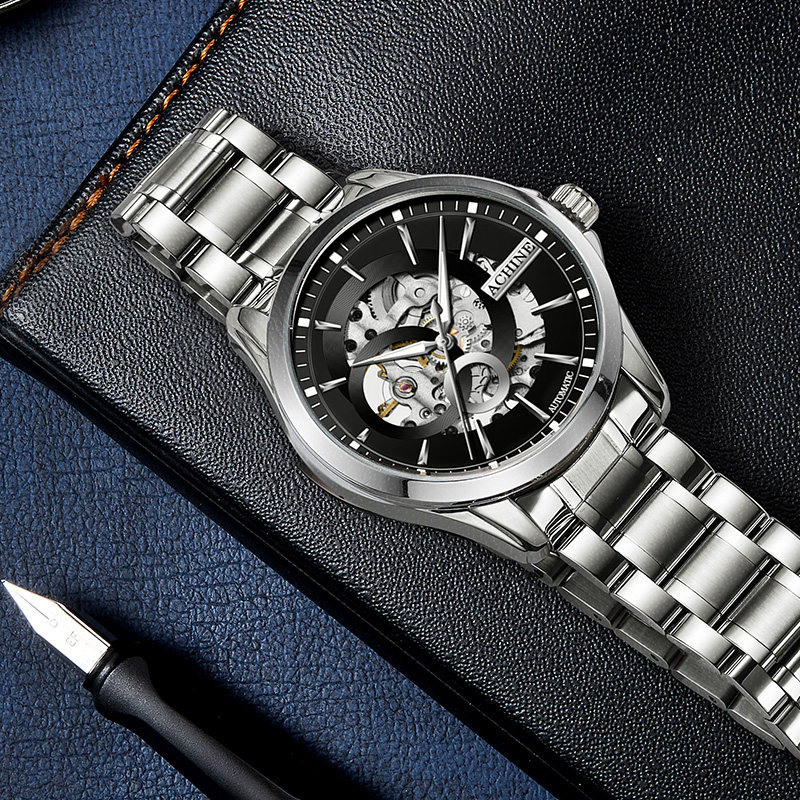 德国正品男士全自动兰博基尼机械表 亚地亚国产腕表