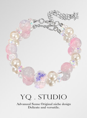 YQ.STUDIO【珂赛特玫瑰】“玫瑰送谁都浪漫”学生送闺蜜女友手链