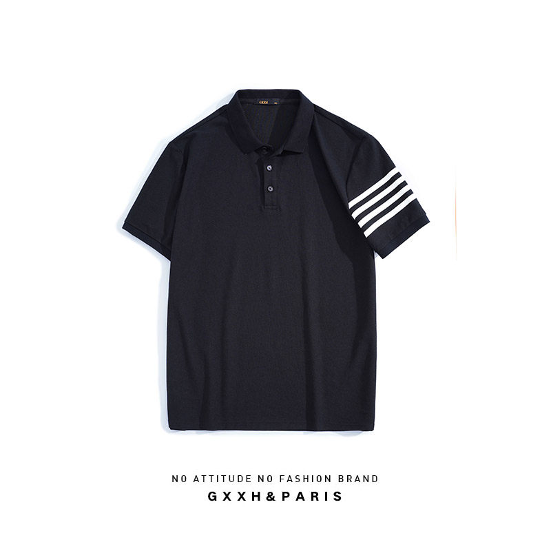 gxxh潮牌男装加肥加大码短袖polo衫 gxxhPolo衫