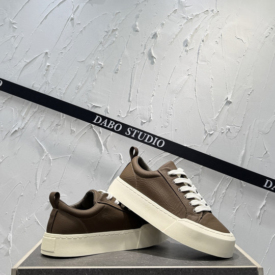 Низкие мужские повседневные туфли на мягкой подошве со шнуровкой