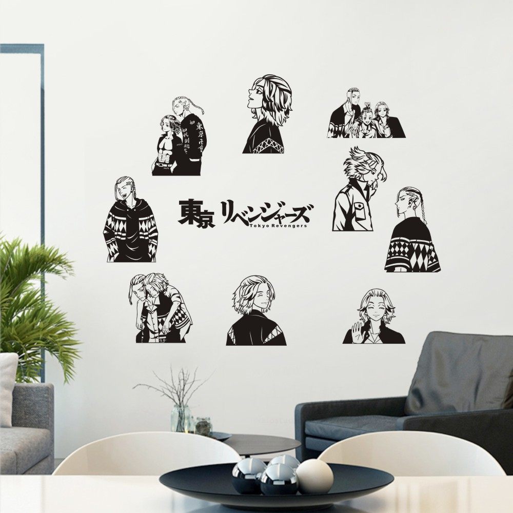 东京复仇者痛墙贴画佐野万次郎墙画动漫纸二次元宿舍谷子周边,淘宝优惠券,粉丝福利购,淘宝优惠卷
