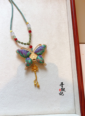原创手工项链款非遗原创