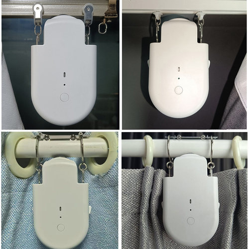 深呼吸窗帘宝窗帘神器窗帘机器人伴侣助理电动窗帘轨道智能全自动 - 图0