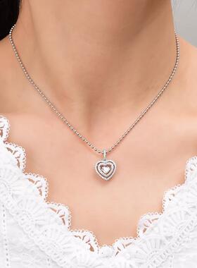 圆珠链925银链链子女珠子长款