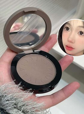 正品冷灰色鼻影修容单色眼影哑光阴影侧影三合一自然立体橄榄妈生