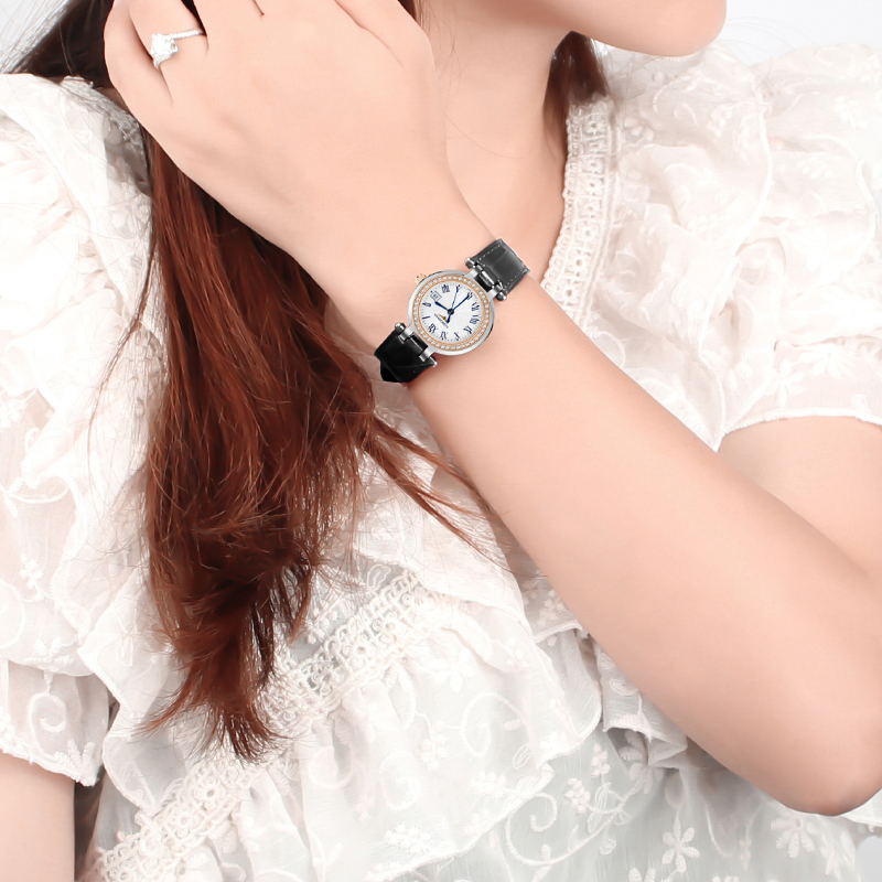 十瑞表带浪琴心月系列女士手表带 十瑞配件