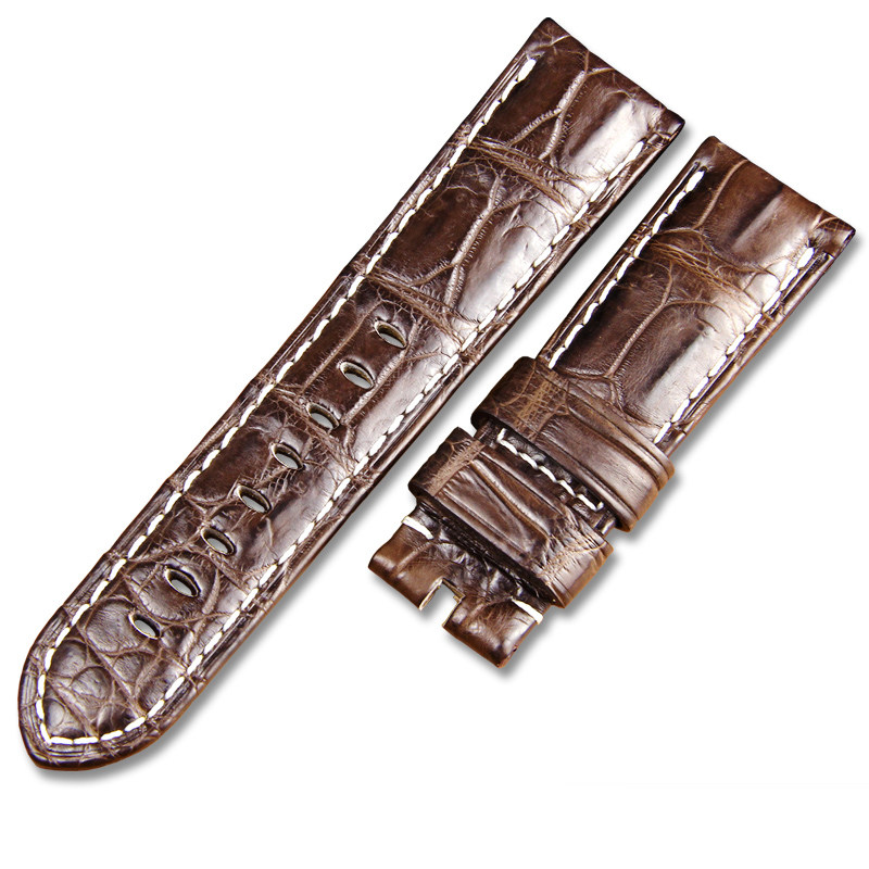 十瑞表带适用于沛纳海鳄鱼皮表带 十瑞配件