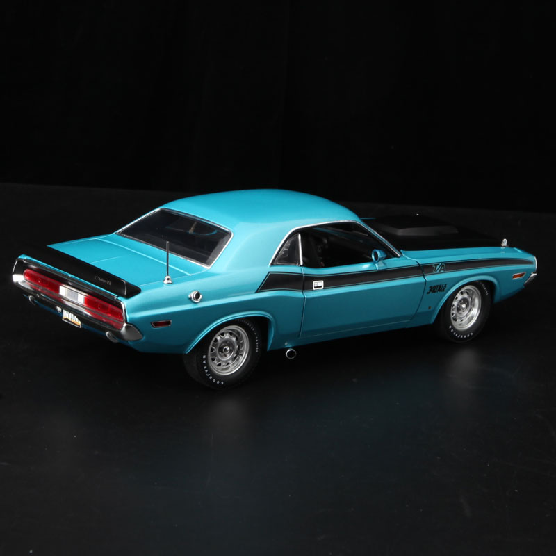 ACME 1/18 1970 Dodge Dart Street Fighter 合金模型 蓝色 - 图1