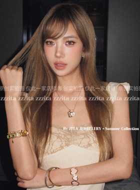 ZZZITA 禁忌甜心·Forbidden Candy～欧美设计感小众彩色闪钻手镯