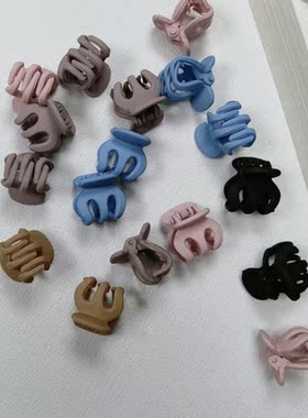 马卡龙色刘海夹韩国ins小抓夹
