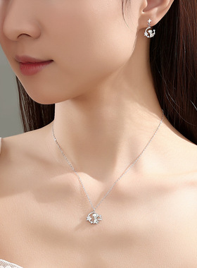 925银小王子星空锁骨链女款