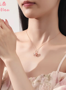 茉莉花项链女夏季森系小清新花朵