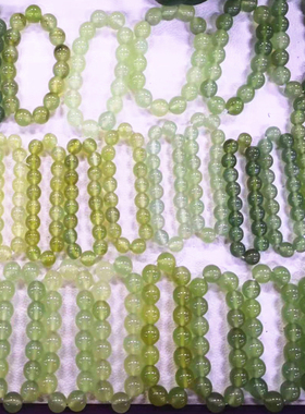 盛玉福天然玉石圆珠12mm