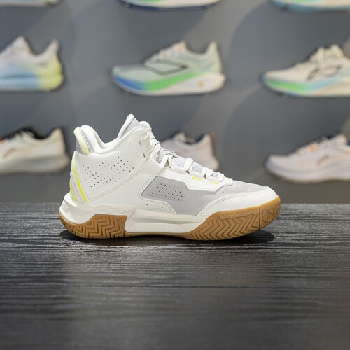 李宁儿童篮球鞋男大童2025冬季新款驰骋V2减震回弹运动鞋YKBV084 - 图3