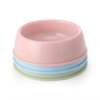 Pet Plastic Bowl Dog Bowl Cat Bowl Single
