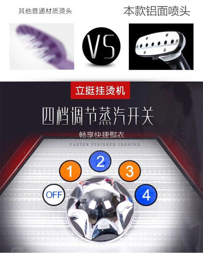 立挺大蒸汽挂烫机包邮Q7-4.0T全铜芯商用大功率2000W服装店电熨斗 - 图0