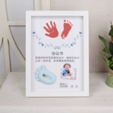 Детская фоторамка для новорожденных, хваталка для младенца, отпечаток рук, отпечатки рук и ног, памятная чернильная подушечка, подарок на день рождения