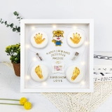 Детские отпечатки рук и ног, сувенир, памятная детская хваталка, чернильная подушечка для новорожденных, отпечаток рук