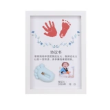 Детская фоторамка для новорожденных, хваталка для младенца, отпечаток рук, отпечатки рук и ног, памятная чернильная подушечка, подарок на день рождения