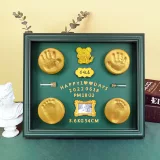 Памятные детские отпечатки рук и ног, детская хваталка, сувенир, отпечаток рук, чернильная подушечка, фоторамка