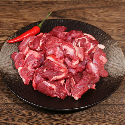 进口牛肉新鲜4斤生鲜牛腩肉冷冻非现杀筋头巴脑牛肉筋健身牛碎肉5 虎窝淘